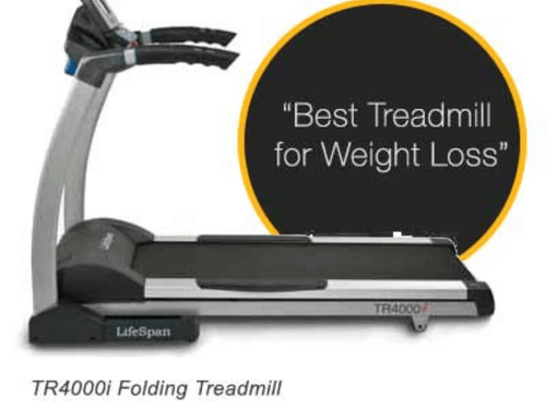 TR4000i Named "Best Treadmill for Weight Loss"